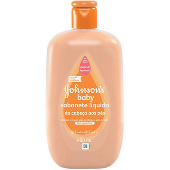 SABONETE LIQ JOHNSONS BABY DA CABECA AOS PES 400ML 