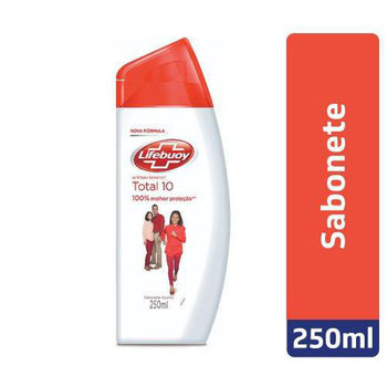 SABONETE LIQ LIFEBUOY TOTAL 250ML