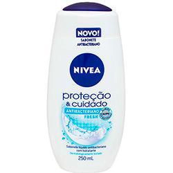 SABONETE LIQ NIVEA ANTIBACTERIANO FRESH 250ML