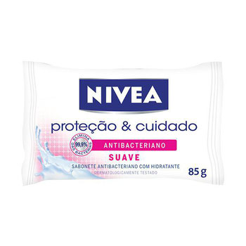 SABONETE LIQ NIVEA ANTIBACTERIANO SUAVE 250ML