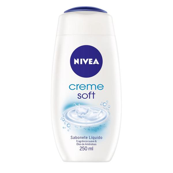 SABONETE LIQ NIVEA CREME SOFT 250ML
