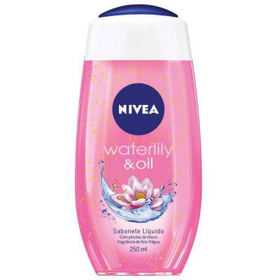 SABONETE LIQ NIVEA WATER LILY & OIL 256G