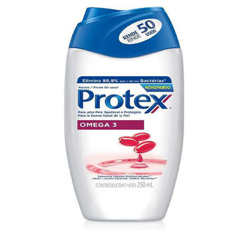 SABONETE LIQ PROTEX OMEGA 3 250ML