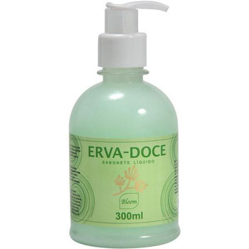 SABONETE LIQUIDO ERVA DOCE BLOOM 300ML