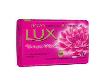 SABONETE LUX TENTACAO FLORAL 85G