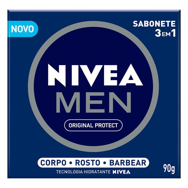 SABONETE NIVEA BOX 3EM1 90GRS