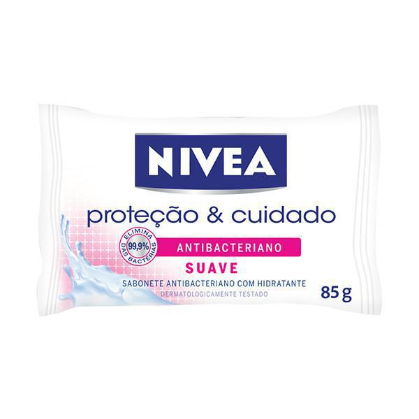 SABONETE NIVEA HIDRATANTE ANTIBACTERIANO SUAVE 85G