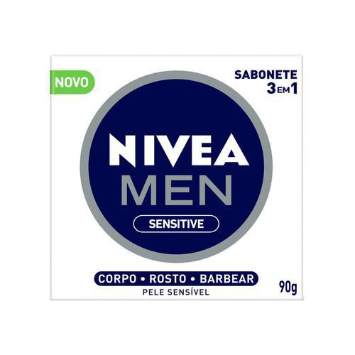 SABONETE NIVEA MEN 3EM1 90G