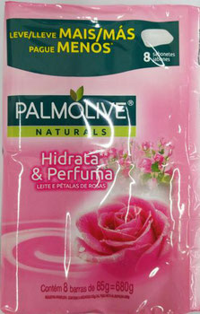 SABONETE PALMOLIVE NAT PERF ROSAS 8UN 8UN