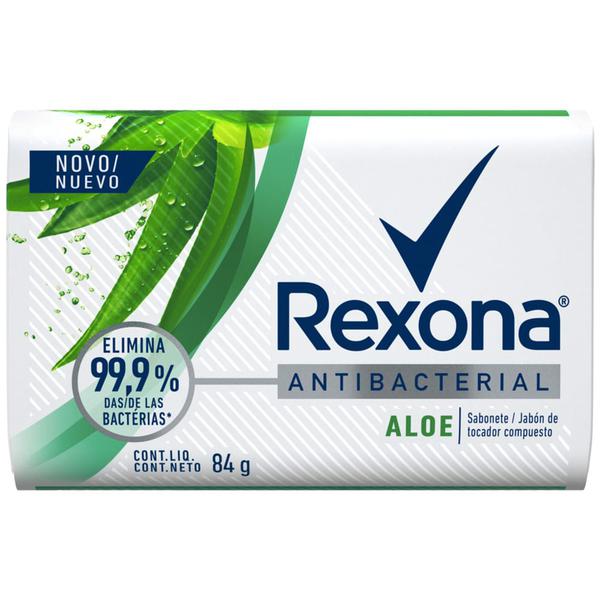 SABONETE REXONA ANTIBACTERIAL ALOE  84G
