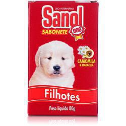 SABONETE SANOL DOG FILHOTES 80G