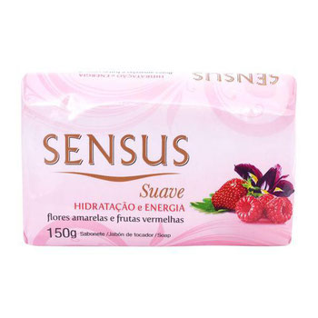 SABONETE SENSUS 150G FLORES AMARELAS FRUTAS VERMELHAS