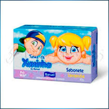 SABONETE TURMA XUXINHA LAVANDA 80G