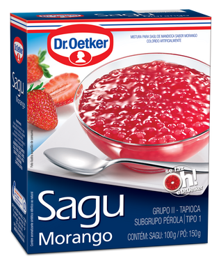 SAGU OETKER 250G MORANGO