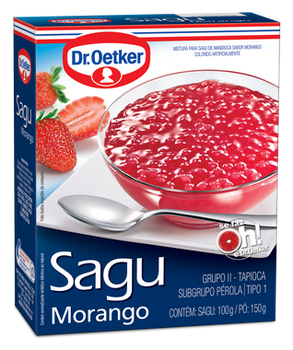 SAGU OETKER 250G MORANGO