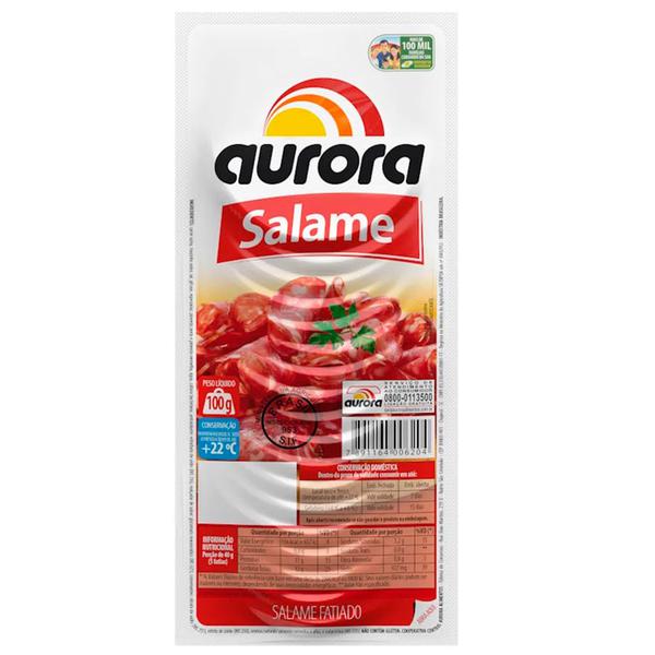 SALAME FATIADO AURORA 100G