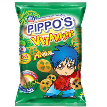 SALG PIPPOS ANIME CEBOLA E SALSA 60G