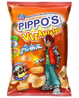 SALG PIPPOS ANIME CHURRASCO 60G