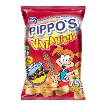 SALG PIPPOS CHURRASCO 30G