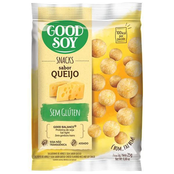 SALG SNACKS DE SOJA QUEIJO GOOD SOY 25G