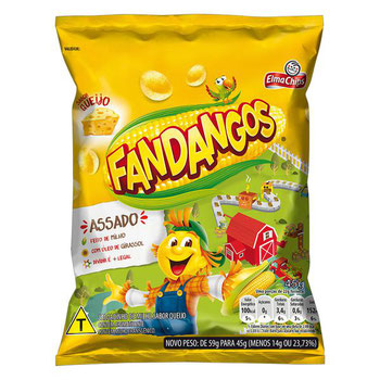 SALGAD.FANDANGOS 45G QUEIJO