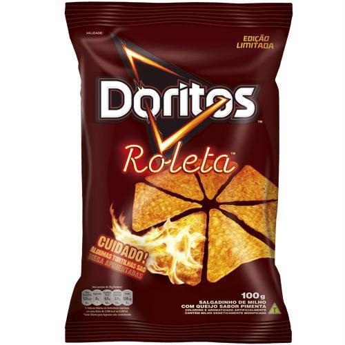 SALGADINHO DORITOS ROLETA 2.0 100G
