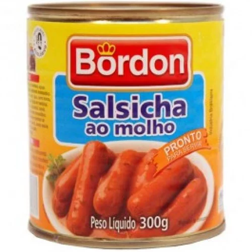 SALSICHA AO MOLHO BORDON 300G