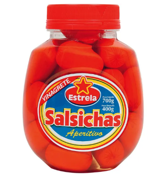 SALSICHAS ESTRELA VINAGRETE 700G