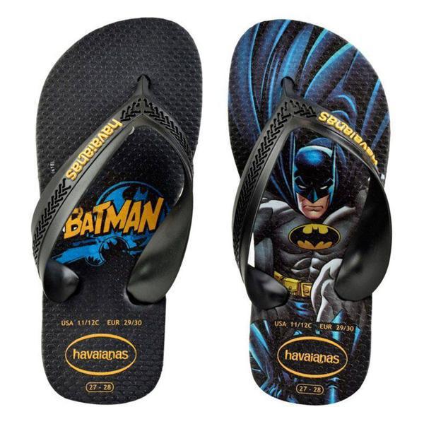 SAND HAVAIANAS KIDS MAX HEROIS PRETO 27/9