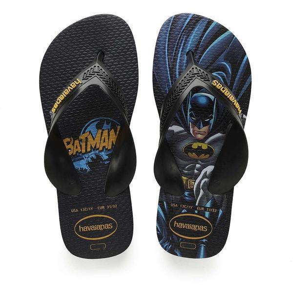 SAND HAVAIANAS KIDS MAX HEROIS PRETO 29/0