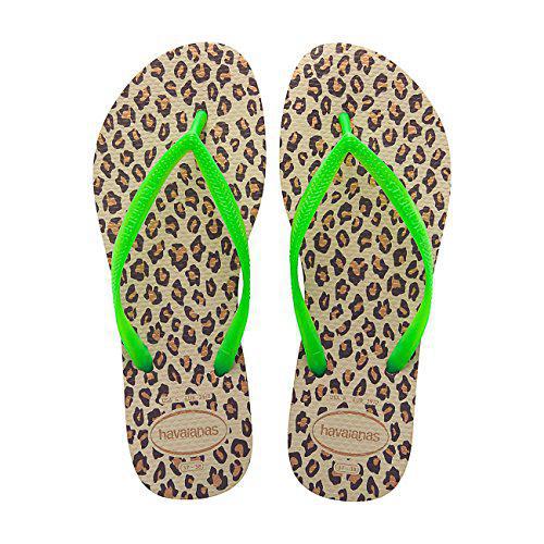 SAND HAVAIANAS SLIM ANIMALS AREIA 37/38