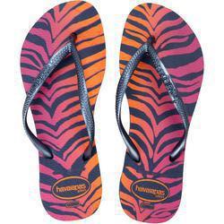 SAND HAVAIANAS SLIM ANIMALS AZUL INDIGO 33/34