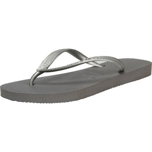 SAND HAVAIANAS SLIM CINZA PRATA 33/34