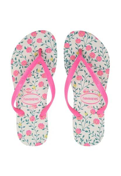 SAND HAVAIANAS SLIM ROMANCE BRANCO 37/38