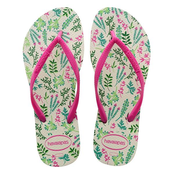 SAND HAVAIANAS SLIM ROMANCE BRANCO 39/40