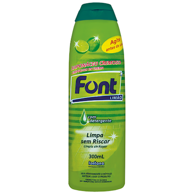 SAPONÁCEO FONT 300ML LIMÃO