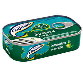 SARDINHA COM OLEO COMESTIVEL 130G