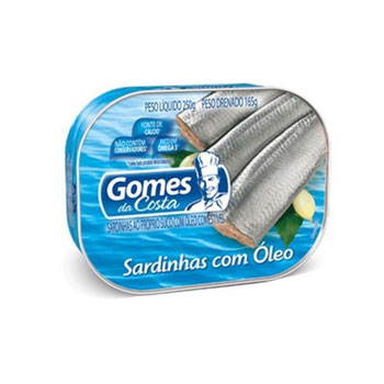 Sardinha Gomes Da Costa 250gr Óleo