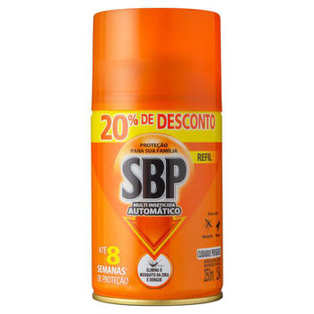SBP MULTI INSETICIA AUTOMÁTICO REFIL 250ML/154G 20%DESCONTO