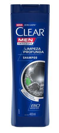 Shampoo Anticaspa Clear Men Sports Limpeza Profunda 200ml