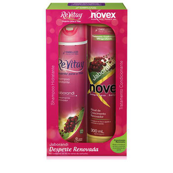 SHAMPOO/COND NOVEX REVITAY JABORANDI 300ML