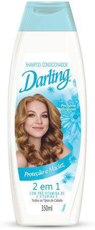 Shampoo E Condicionador Darling Proteção E Maciez 2 Em 1 350ml