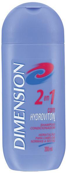 SHAMPOO DIMENSION 2EM1 HYDROVITON 200ML