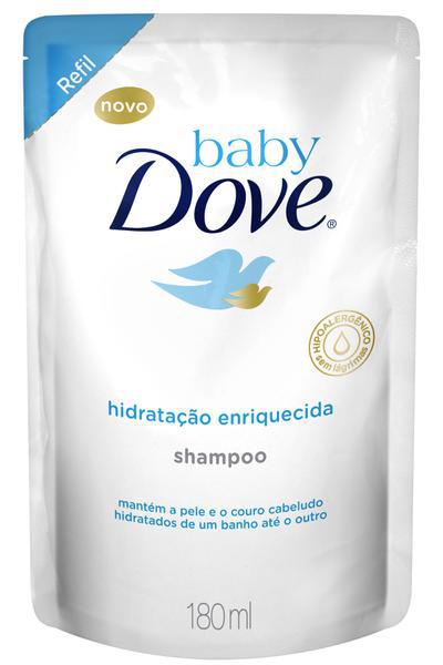 SHAMPOO DOVE BABY HIDRATACAO ENRIQUECIDA 180ML