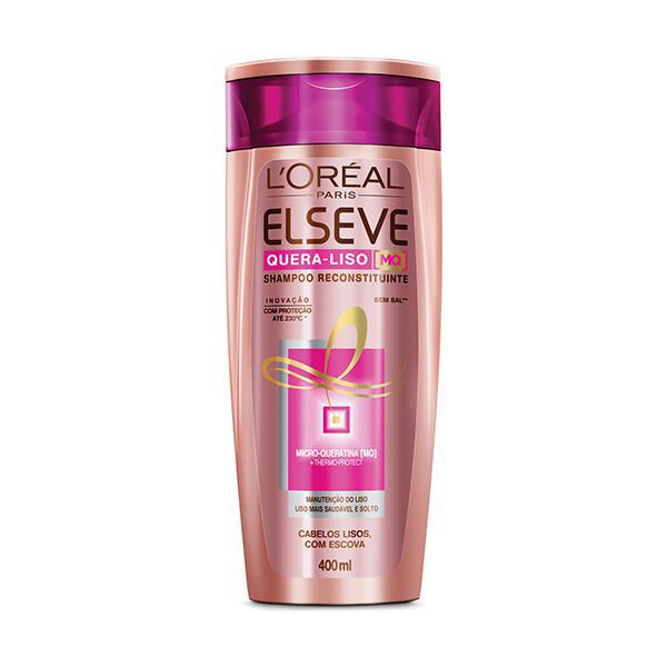 SHAMPOO ELSEVE QUERA LISO 400ML