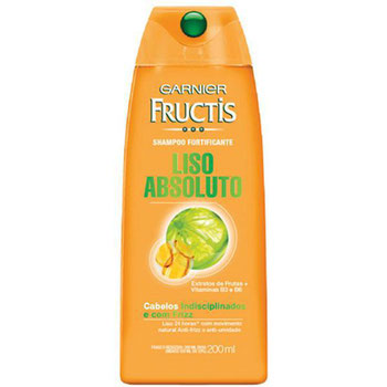 SHAMPOO FRUCTIS LISO ABSOLUTO 200ML
