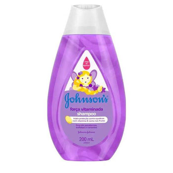 SHAMPOO JOHNSONS BABY FORCA VITAMINADA  200ML
