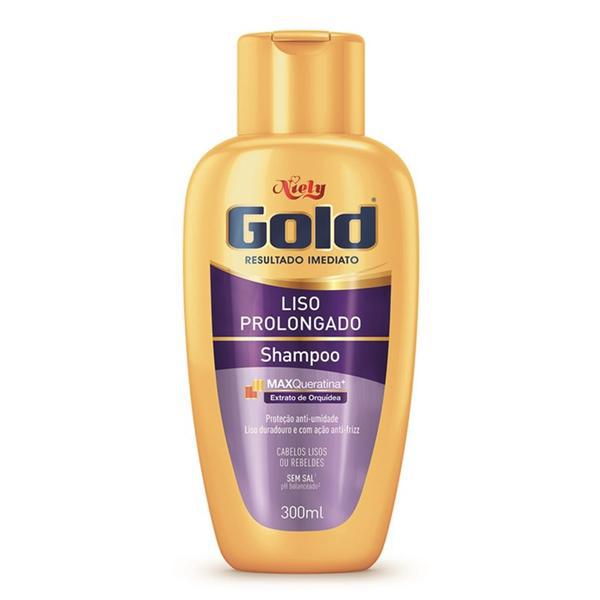 SHAMPOO NIELY GOLD LISO PROLONGADO 300ML