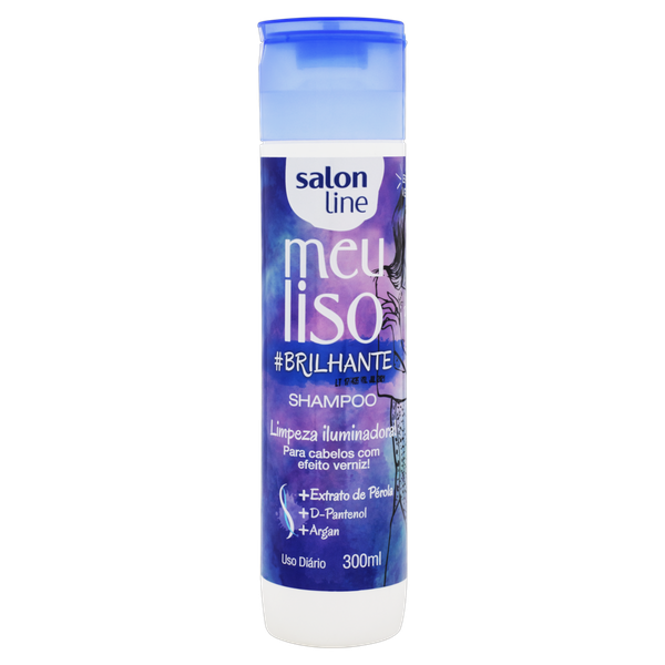 SHAMPOO SALON LINE 300ML MEU LISO BRILHO