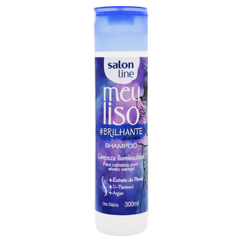 SHAMPOO SALON LINE 300ML MEU LISO BRILHO